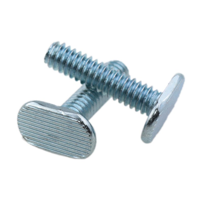 yukata T Track Bolts 1/4"-20 T Track Bolts T Slot Bolts General Purpose T-Track 1 Inch Long T-Slot Bolt T-Track Fittings for Woodworking Fixtures and Fixing Devices 12PCS (1inch) - Image 3